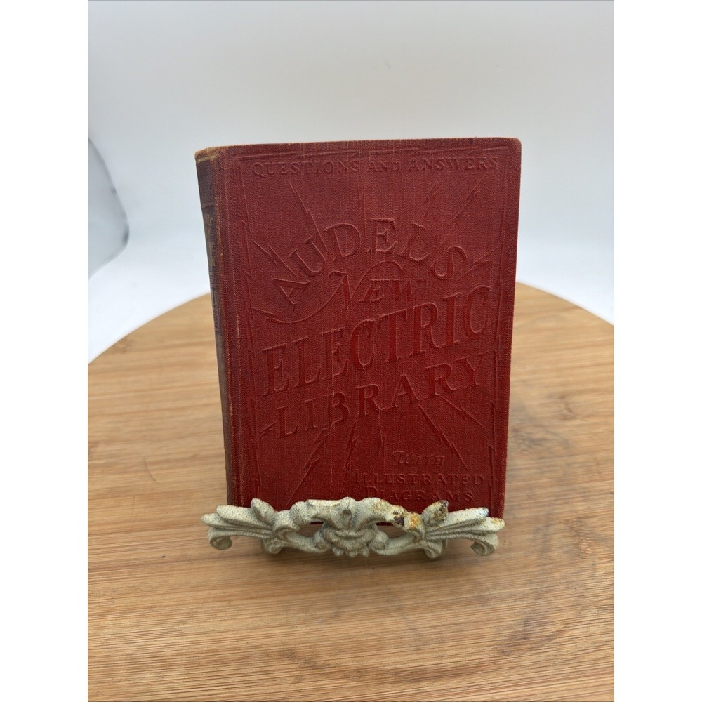 Vintage 1929 Audels New Electric Library Vol 2 Dynamos DC Motors Construction